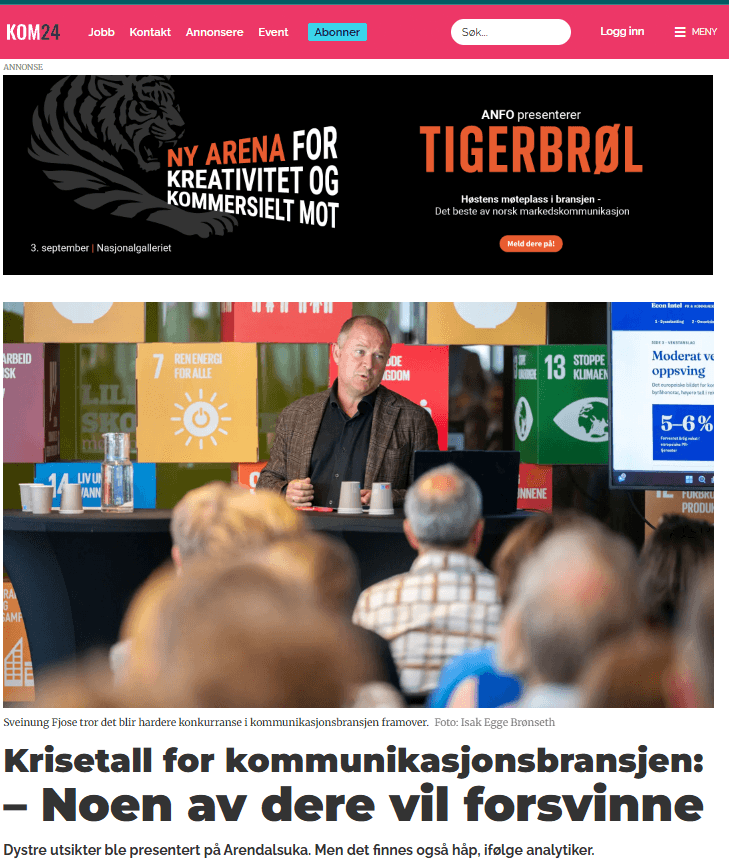 KOM24 — kommunikasjonsbransjen